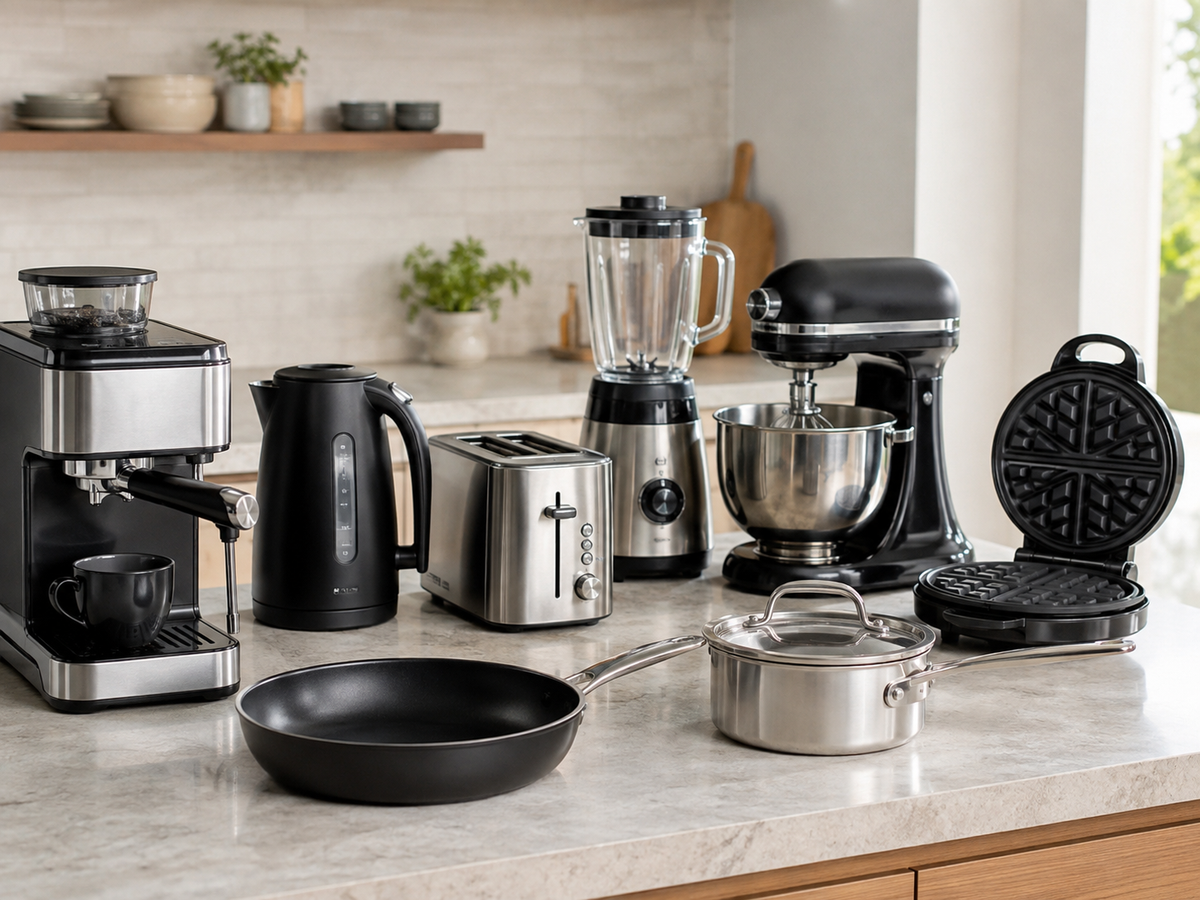Small Domestic Appliances & Cookware